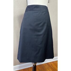 J. CREW Women's Pencil Straight Skirt Lined Corpcore Office Siren Wool Black 14